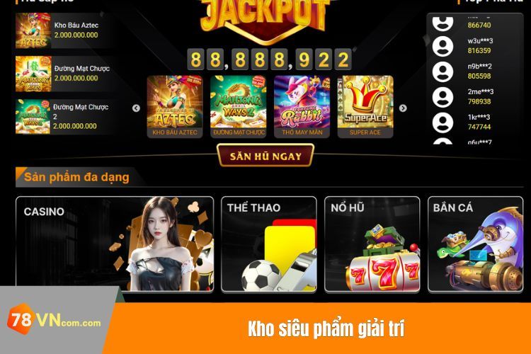 Kho siêu phẩm giải trí